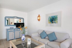 Televisie en een tafeltennistafel