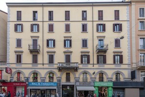 Majoituspaikan julkisivu