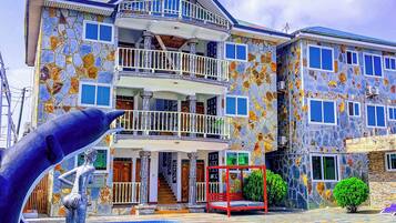 Fassade der Unterkunft