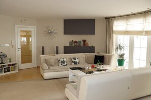 TV, fireplace, DVD player