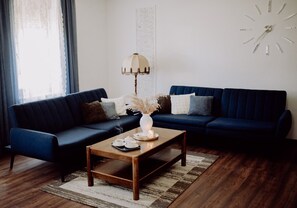 TV, fireplace - Kuzmanovi Dvori in Stitar (Stitar)