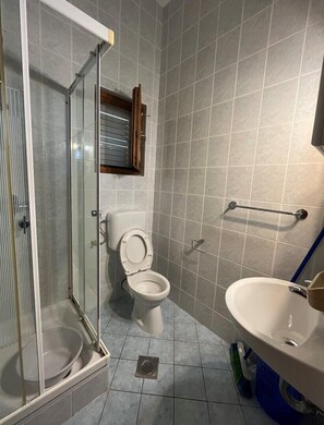 Ducha, toallas