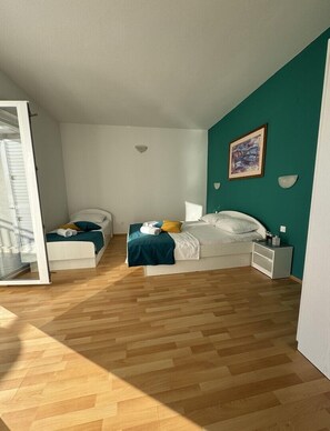 1 bedroom, WiFi, bed sheets - Villa Bianca / Apartment 9 with sea view (Neum)