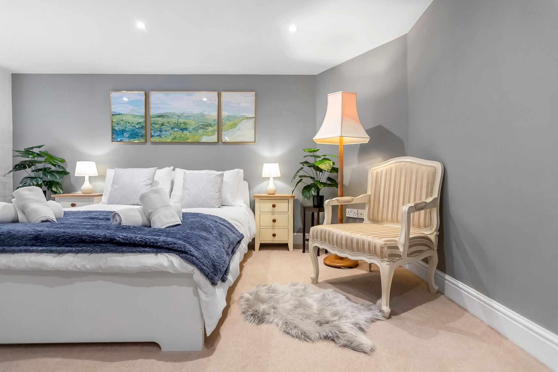 2 Schlafzimmer, Schreibtisch, Bügeleisen/Bügelbrett, kostenloses WLAN