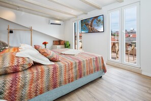 1 chambre, fer et planche Ă repasser, Wi-Fi, draps fournis