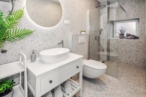 Haartrockner, Seife, Toilettenpapier