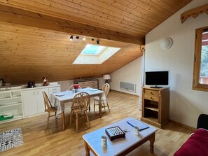 Interior - Loft-style 2-room apartment with pool and wifi (Samoëns)