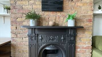 Apartamento básico, 1 cama de casal | Parte interna