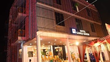 Front of property – evening/night