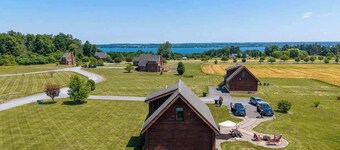 Scenic Cabin with Lake Views & Fire Pit