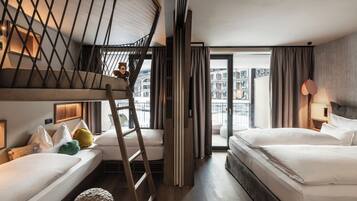 Suite Studio Familiale, balcon, vue lac