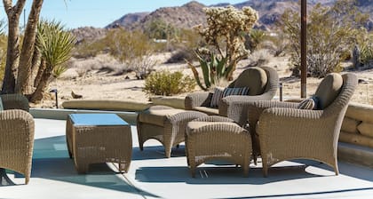 The Skelton House with views of Indian Cove, JTNP