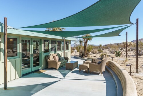 The Skelton House with views of Indian Cove, JTNP