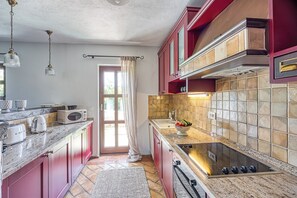 Fridge, microwave, oven, stovetop - Villa Aryana With Pool (Sveti Lovrec)