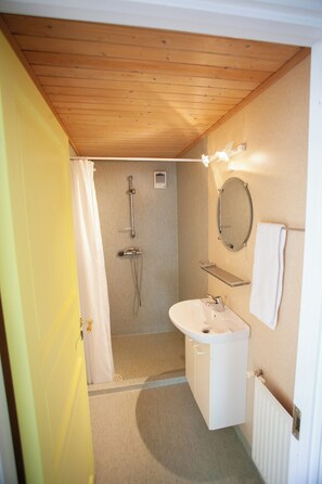 Departamento | Baño | Regadera, secadora de cabello, toallas, jabón 