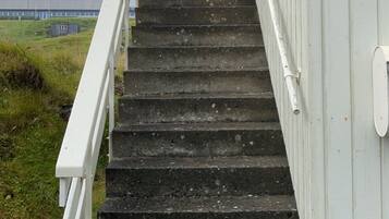 Overnatningsstedets indgangsparti