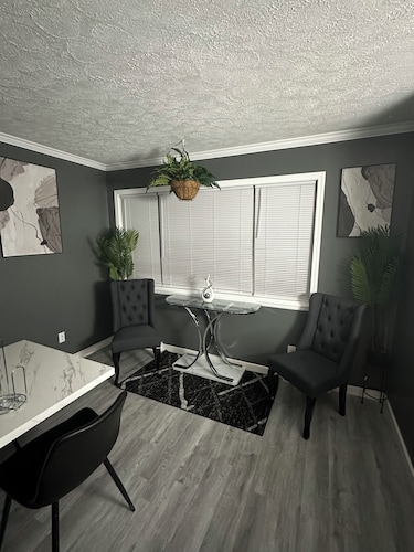 Modern styled 3 Bdrm 2 bath with a Game Room and large sitting and dining area.