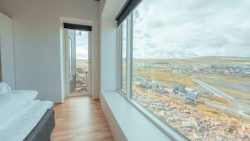 Uitzicht vanuit accommodatie