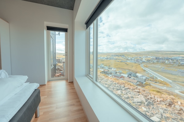 Utsikt fra overnattingsstedet