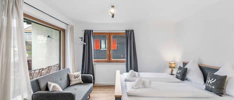 1 sovrum, gratis wi-fi och sängkläder