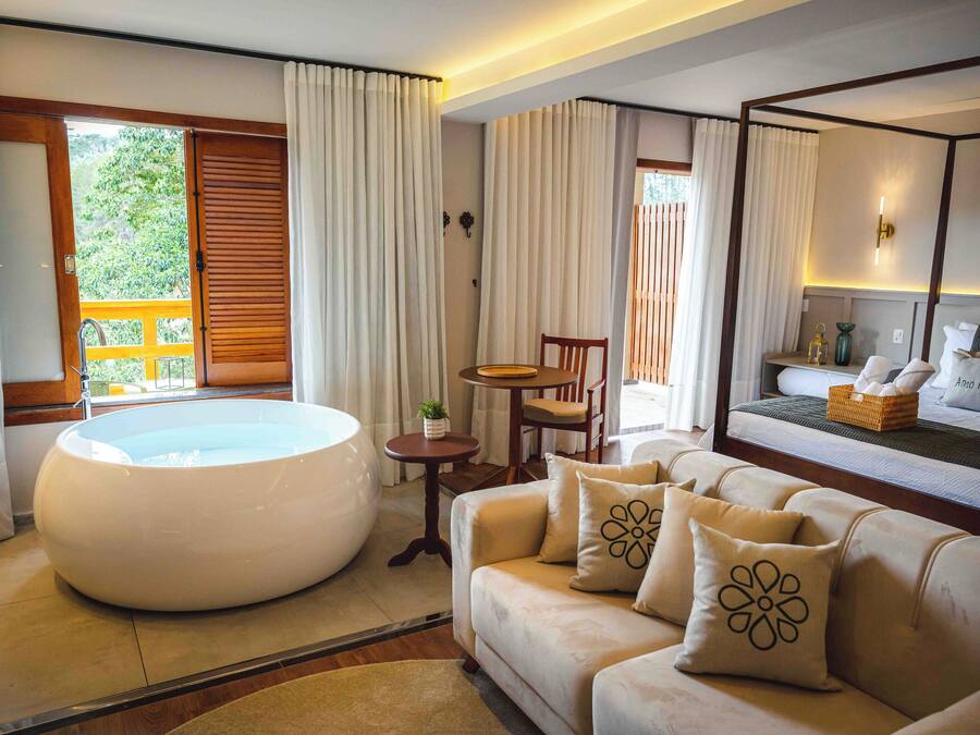 Chalet Mewah | Area keluarga | TV layar datar