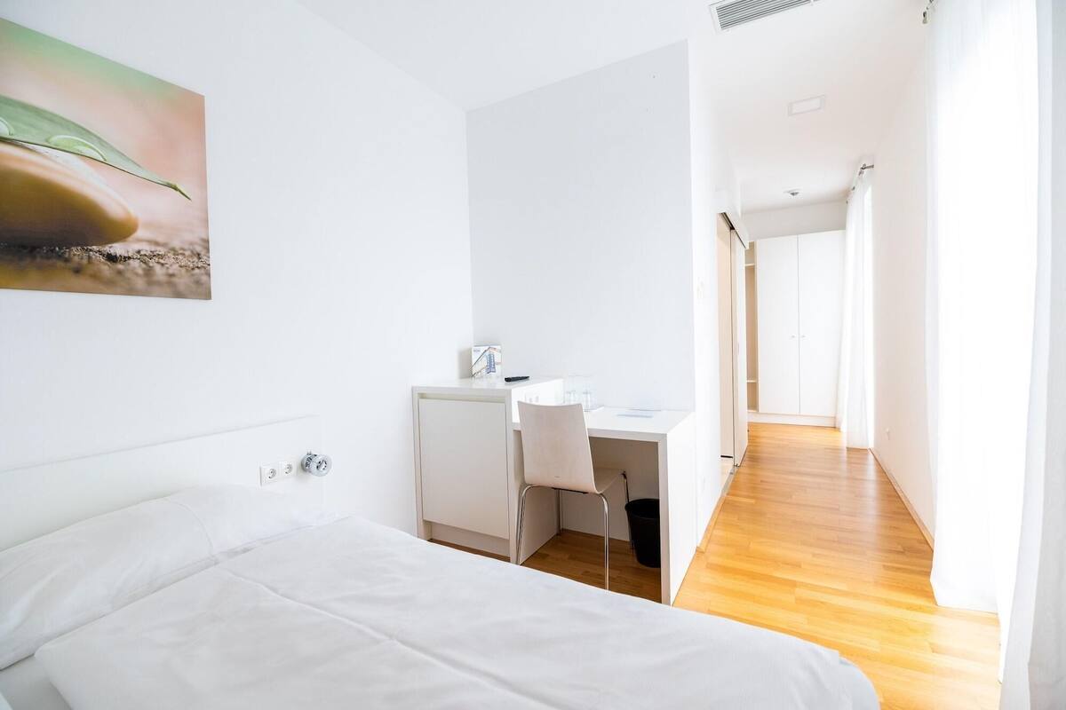 In-room safe, desk, laptop workspace, blackout drapes