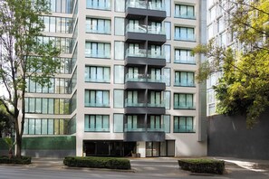 Façade de l’hébergement