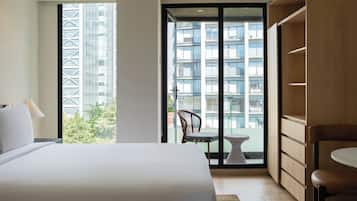 1 chambre, ameublement personnalisé, Wi-Fi gratuit, draps fournis