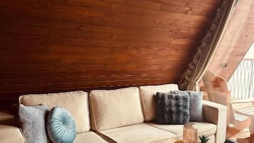 Cabane Panoramique | Coin séjour