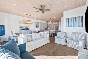 House, 4 Bedrooms | Living area - Peaceful Easy Feeling 156 Chivas Lane, Unit B 4 Bedroom Home by RedAwning (Santa Rosa Beach)