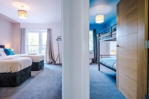 2 bedrooms, iron/ironing board, travel crib, free WiFi