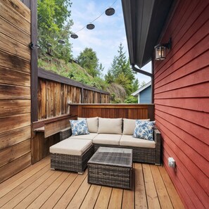 House, 4 Bedrooms | Terrace/patio - 136 Top Of Main! Secret Daly Hideaway W/ Hot Tub! Walk To Main Street! 4 Bedroom Home by RedAwning (Park City)