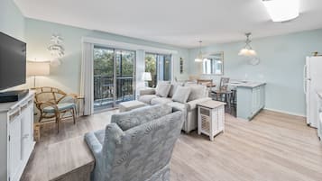 Condo, 1 Bedroom | Living area | Smart TV