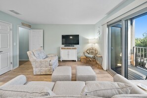 Leilighet, 1 soverom | Oppholdsområde | Smart-TV