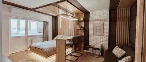 1 Schlafzimmer, Schreibtisch, Bügeleisen/Bügelbrett, kostenloses WLAN