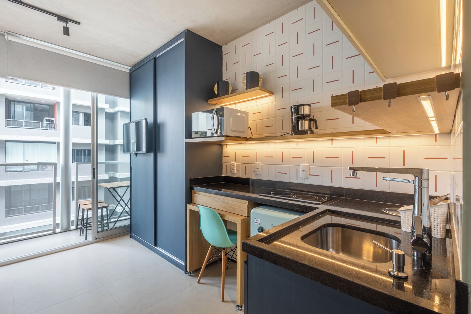 ห้องสแตนดาร์ดดับเบิล (543299) | ครัวส่วนตัว | ไมโครเวฟ, เตาประกอบอาหาร, เครื่องชงกาแฟเอสเปรสโซ, โต๊ะรับประทานอาหาร