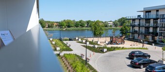 Apartment with river view, sauna and indoor pool