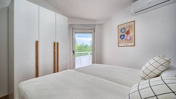 Lägenhet | 2 sovrum, strykjärn/strykbräda, gratis wi-fi och sängkläder