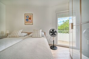2 Schlafzimmer, Bügeleisen/Bügelbrett, kostenloses WLAN, Bettwäsche