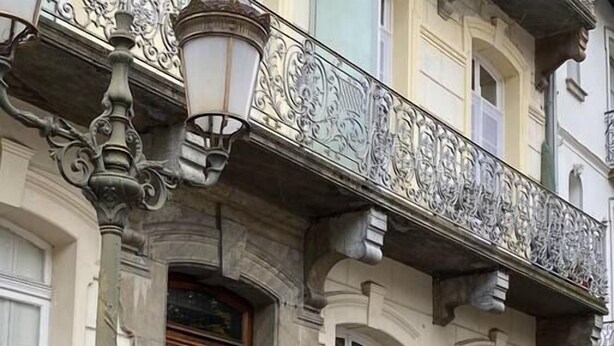 Detalhe da fachada