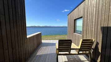 Basic-Doppelzimmer, 1 Queen-Bett, Nichtraucher, Meerblick (101) | Terrasse/Patio