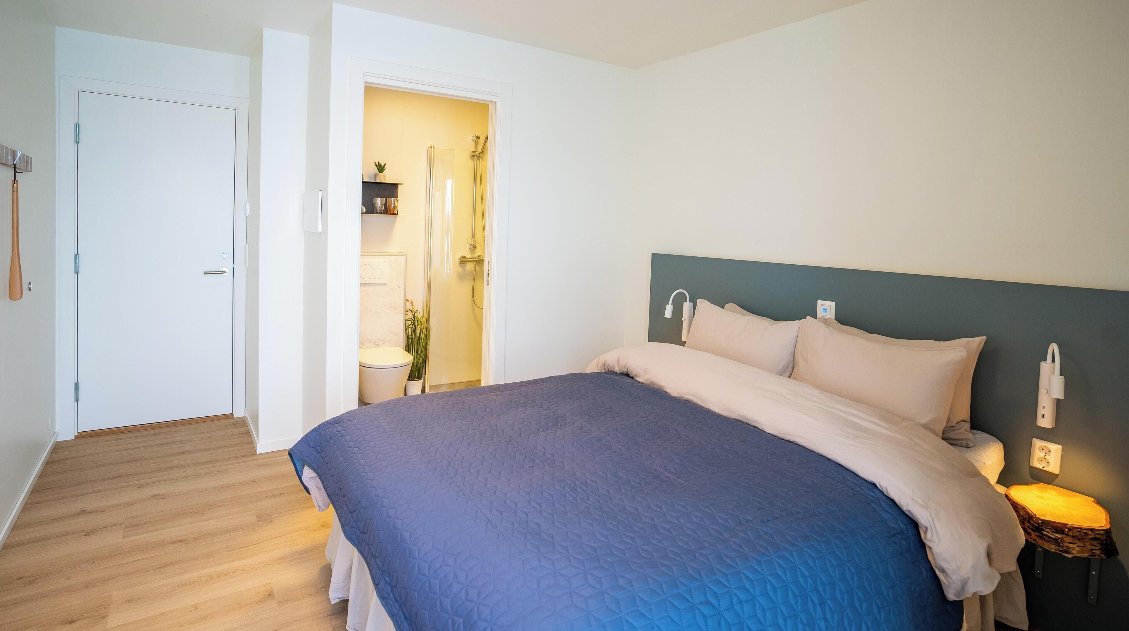 Comfort Double Room, 1 Queen Bed, Non Smoking, Sea View (201) | Memory foam beds, free WiFi, bed sheets