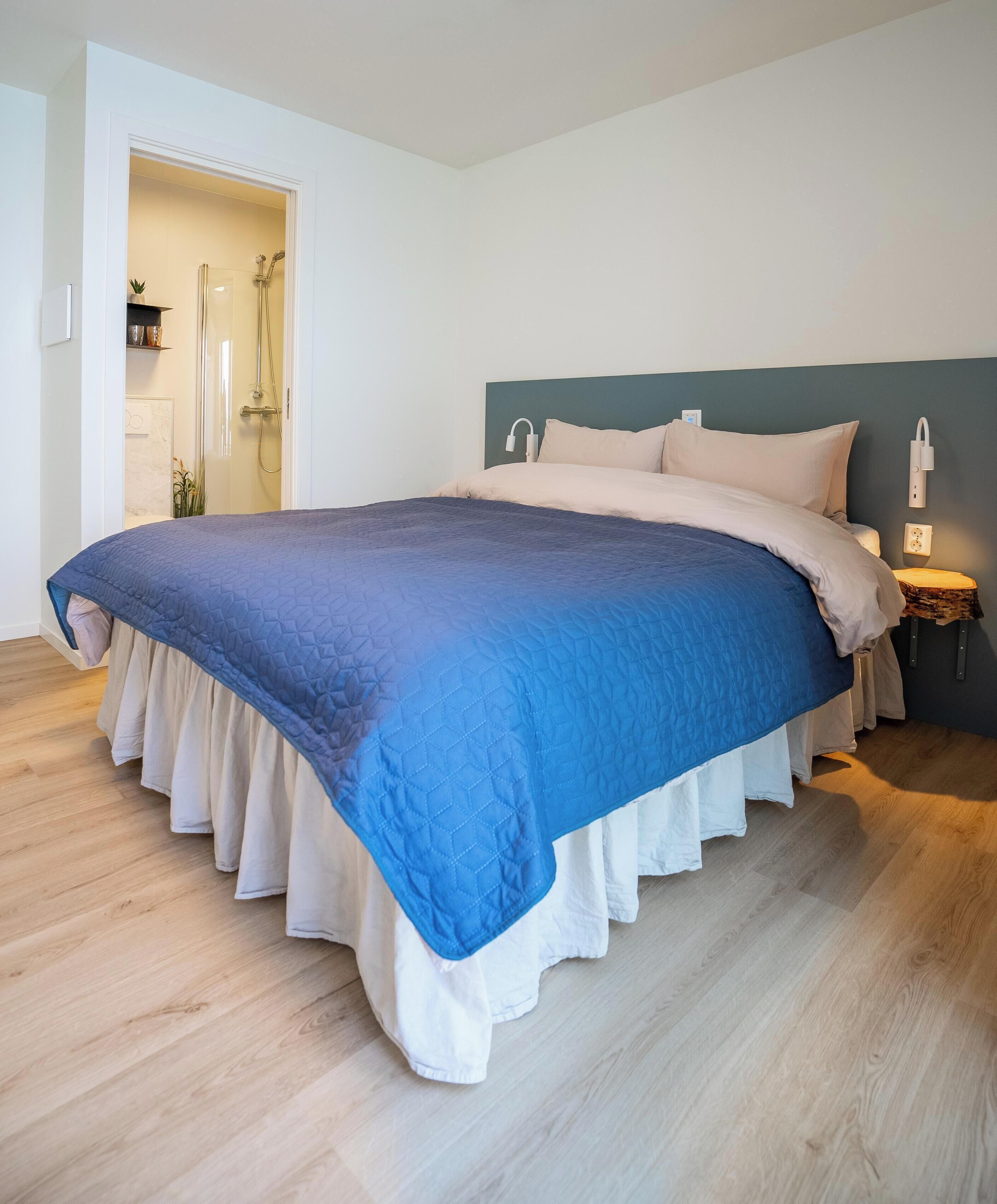 Comfort Double Room, 1 Queen Bed, Non Smoking, Sea View (203) | Memory foam beds, free WiFi, bed sheets