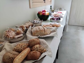 Kontinental frokost er inkludert hver dag