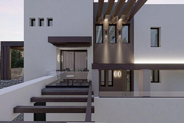 Villa | 7 bedrooms - Beach Access Suites With Breakfast (Agios Nikolaos)