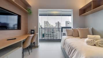 Estúdio exclusivo (DESATIVADO) | Escrivaninha, Wi-Fi de cortesia