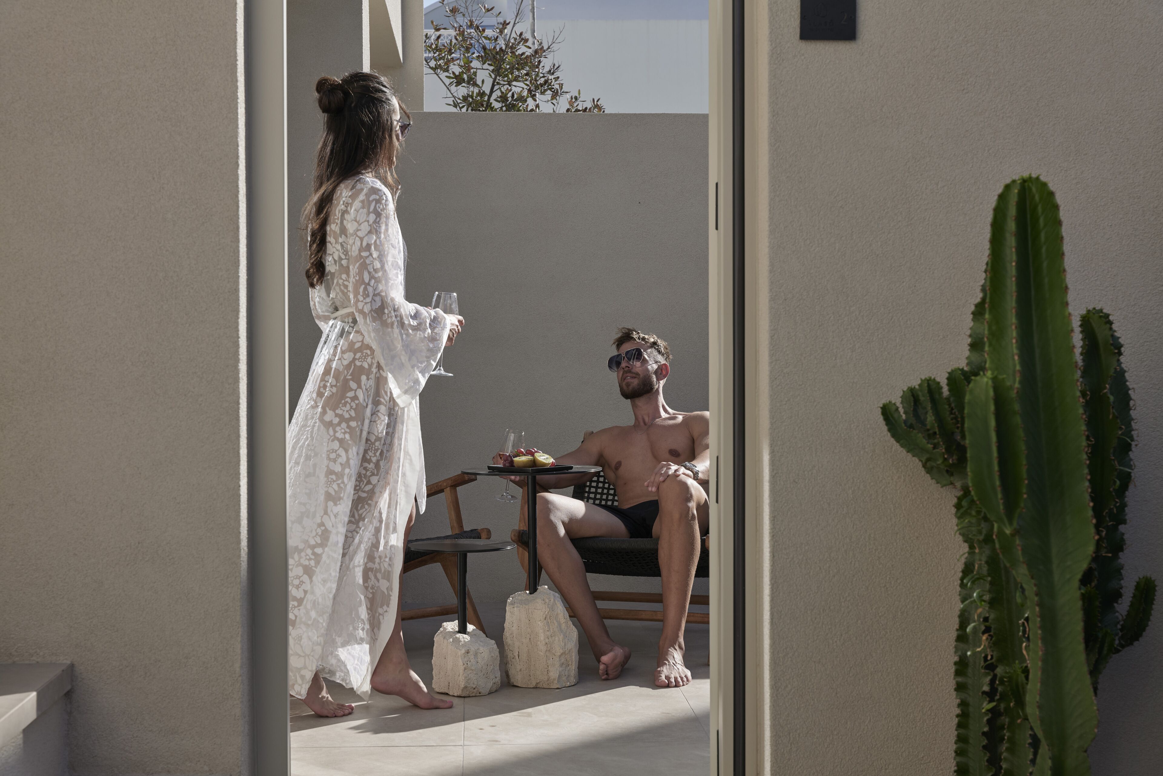 Executive Room with Outdoor Hot Tub | Living area