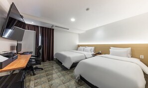 Habitación Business con 2 camas individuales (B) | Decoración individual, mobiliario individual, wifi gratis y ropa de cama