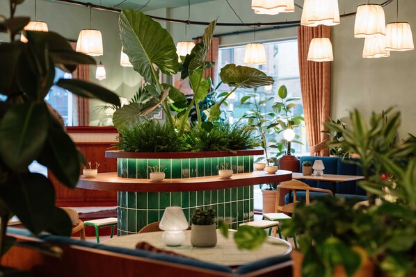 Zona de estar del vestíbulo