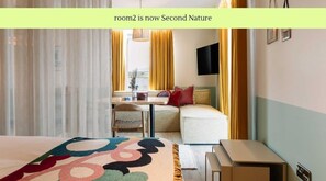 Premium bedding, in-room safe, laptop workspace, blackout drapes - Second Nature Belfast Hometel (Belfast)